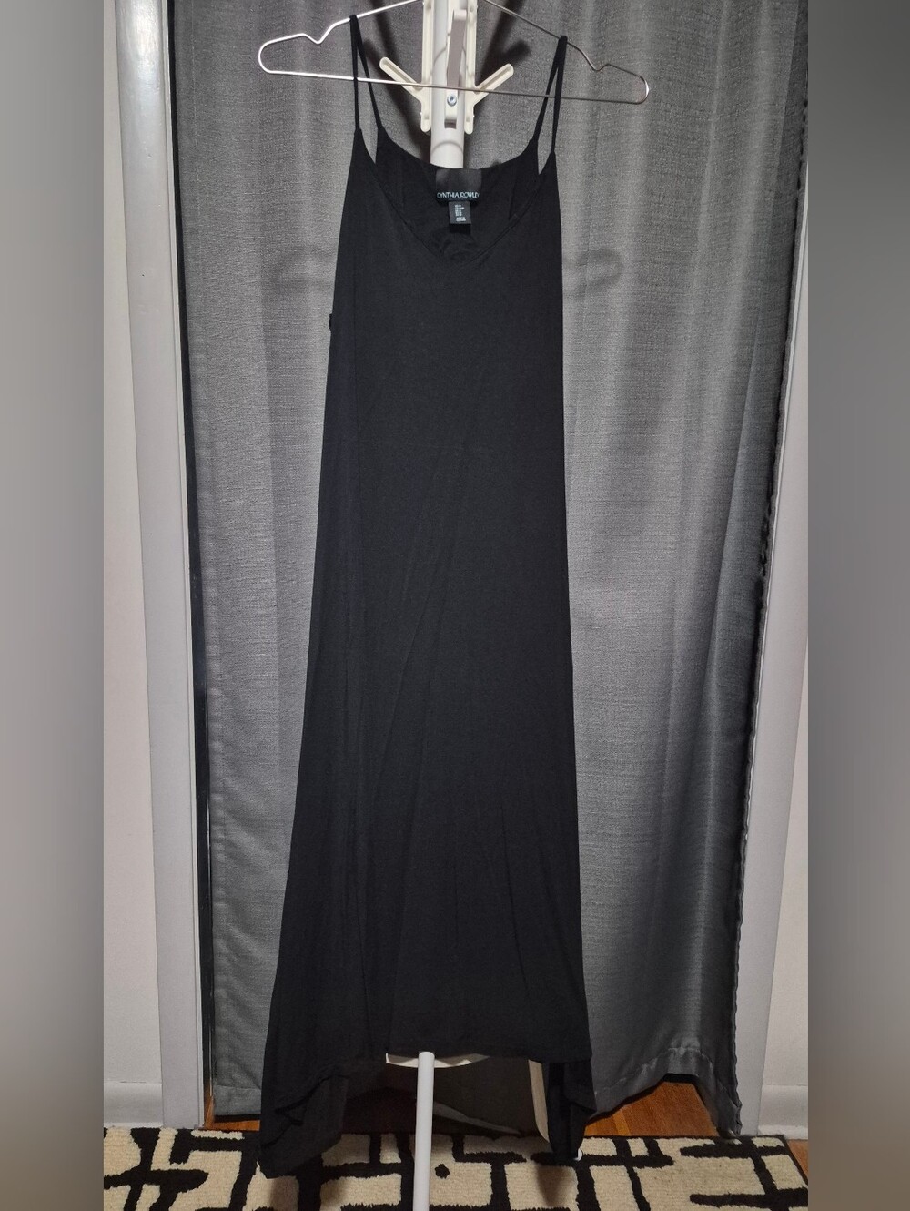 Cynthia Rowley Black Spaghetti Strap Dress